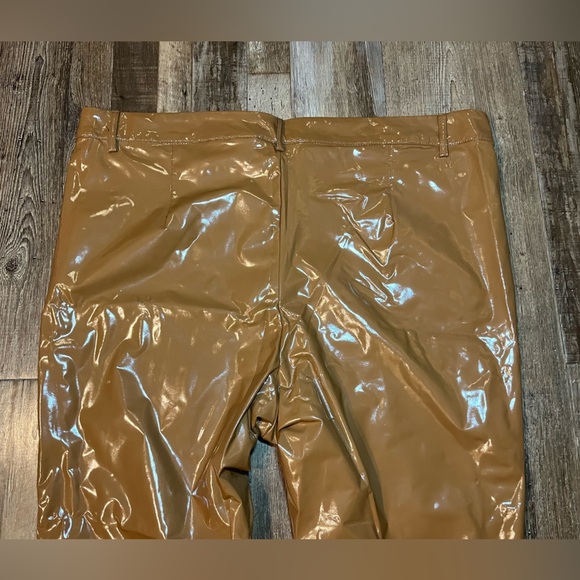 Adidas Ivy Park Latex Pant in Wild Brown Women’s Size 3X-Large NWT - Picture 7 of 7